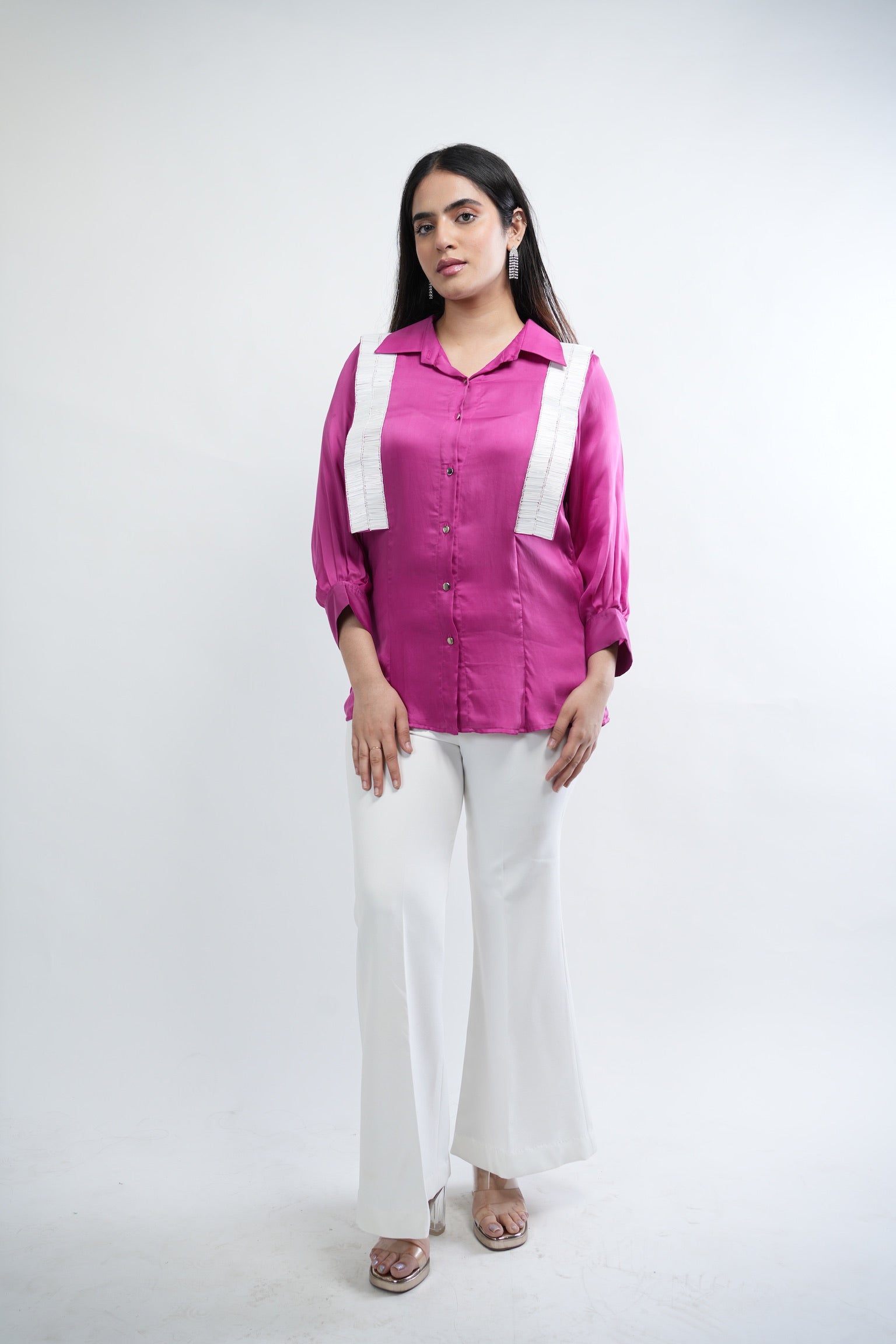 Fuchsia Line Shirt
