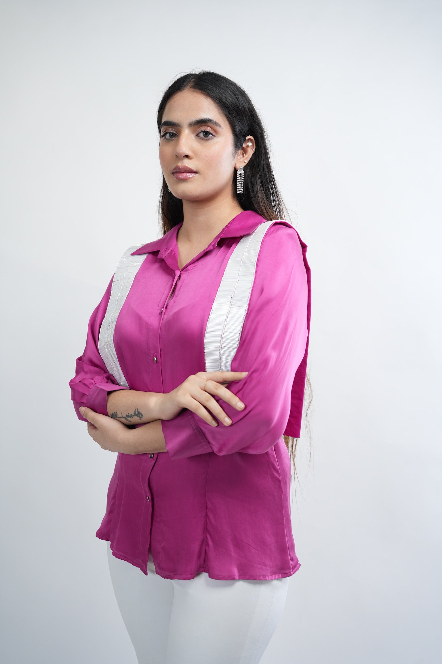 Fuchsia Line Shirt