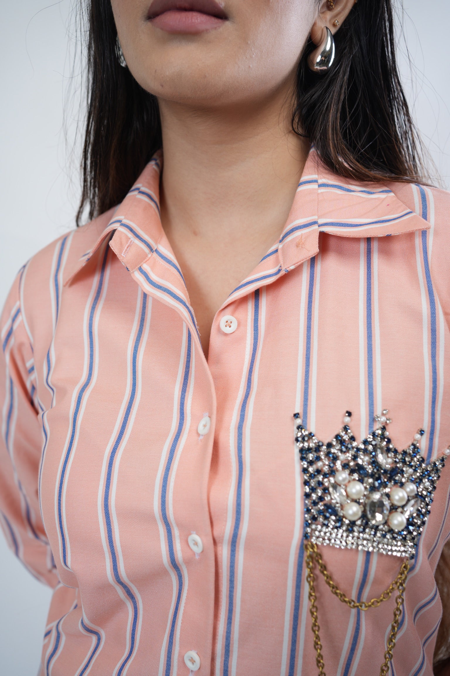 Crown Pocket Stripe Shir